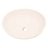 Kit Grifo Agua Fría Negra Lavamanos Canoa Beige Y Desagüe
