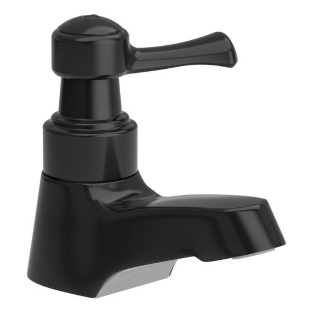 Llave Individual Negra Para Lavamanos Tipo Palanca Balta