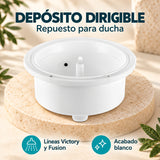 Depósito dirigible blanco para duchas Victory y Fusion · 03 caracteristicas