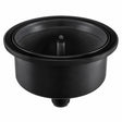 Depósito Dirigible Para Ducha Fusion Negro — producto