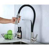 Set Lavaplatos Gris 50x45 cm en Acero Inoxidable 304 + Griferia Monocontrol