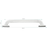 Barra de Seguridad en Acero Inoxidable Alta Calidad 30 - 40 - 50 - 60  cm - Superficie Lisa y Brillante, alta calidad