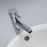 Grifería Monocontrol Lavamanos Alto Cuello Recto Largo | Diseño Moderno para Baño Premium