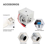 Grifería Sensor para Lavamanos Negra Mate 110V o Baterías 15,2 cm