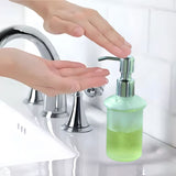 Dispensador de Jabón de Lujo de Mesa con Vaso de Cristal