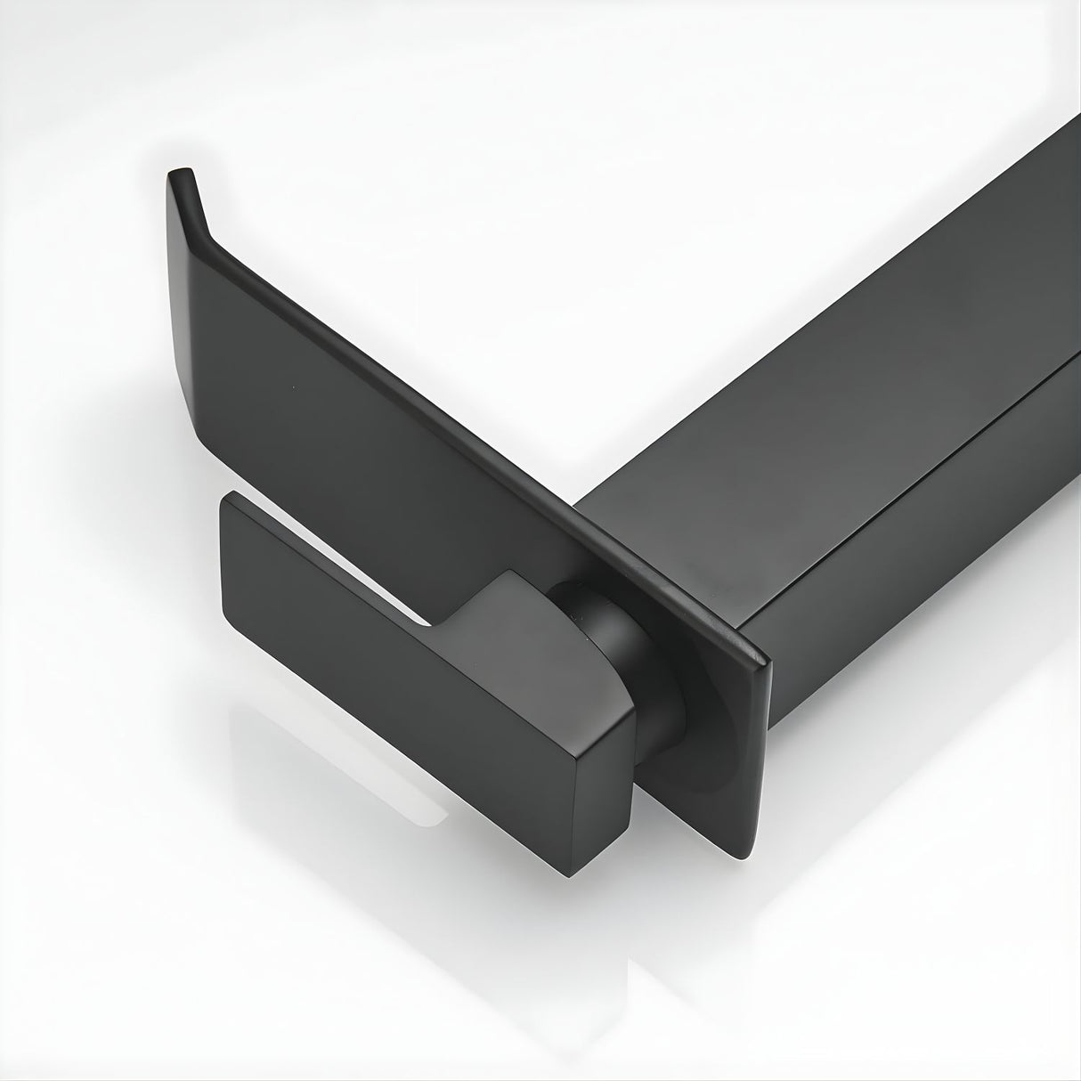 Monocontrol Lavamanos Alto Cascada Acero Inoxidable 304 28 cm Altura Diseño Premium Baño Moderno