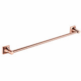 Juego de Accesorios de Baño Lujo Oro Rosa 6 Piezas con Toallero, Portarrollos y Jabonera