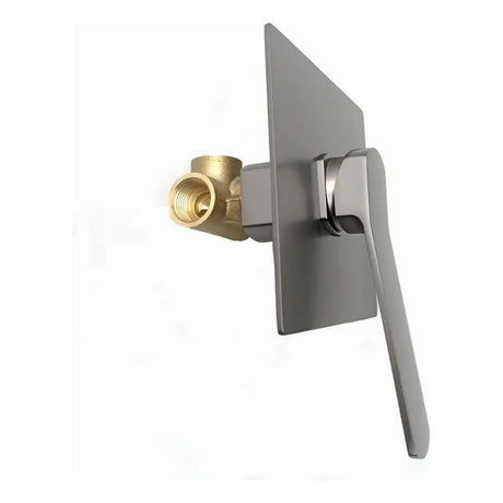 Mezclador Monocontrol Empotrado para Ducha Kassel Gunmetal