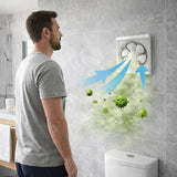 Extractor De Aire Y Olores Para Baño 12"