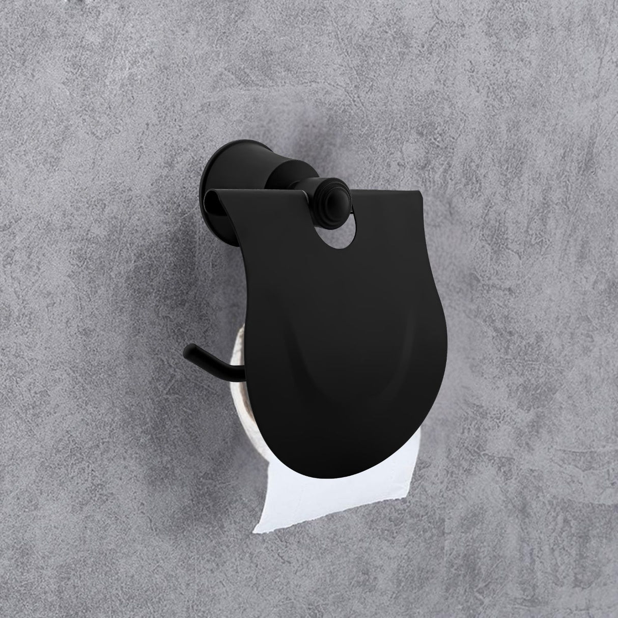 Set De Accesorios Para Baño L. Turmalina Negro (Aluminio) - 3 Piezas