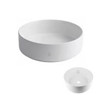 Lavamanos Vessel 41 cm: Blanco de Lujo