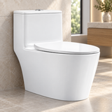 Sanitario One Piece S-Trap 300 mm con Veta 68 x 45 x 59 cm - ambientación cercana