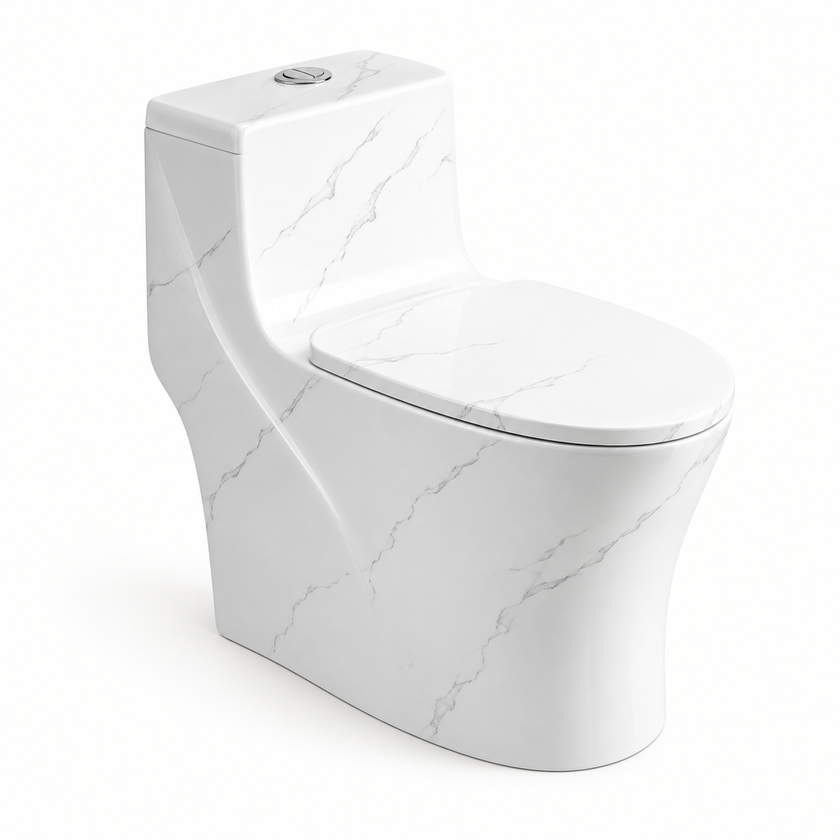 Sanitario One Piece S-Trap 300 mm con Veta 68 x 37,5 x 63 cm - imagen principal
