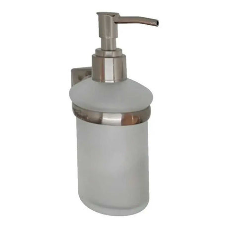 Dispensador de jabón líquido para baño en acabado satinado