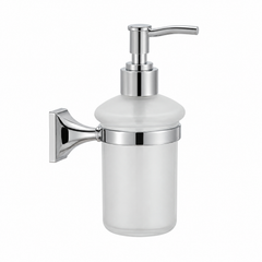 Dispensador de Jabón Cromado para Baño