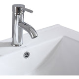 Kit Lavamanos 60x47 De Mueble-griferia Y Desagüe Sifón Tames