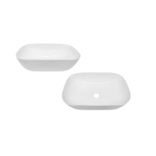 Lavamanos Cerámica Rectangular Blanco 48x40 cm