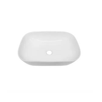 Lavamanos Cerámica Rectangular Blanco 48x40 cm