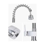 Monocontrol Lavaplatos Semi Industrial Cromado con Cabezote Extraíble | Grifería Moderna para Cocina