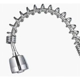 Monocontrol Lavaplatos Semi Industrial Cromado con Cabezote Extraíble | Grifería Moderna para Cocina