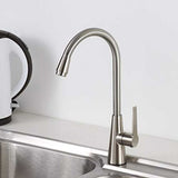 Grifería Monocontrol Lavaplatos Rombo Cromado 39 cm | Diseño Moderno para Cocina
