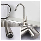 Grifería Monocontrol Lavaplatos Rombo Cromado 39 cm | Diseño Moderno para Cocina