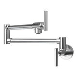 Llave Pared Escualizable Acero Inoxidable 304 Satin 58 cm | Grifería Flexible para Cocina