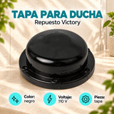 Características de tapa victory negra para ducha 110 v