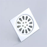 Rejilla Piso 10x10cm  Acero Inoxidable