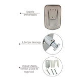 Dispensador Jabón 800 Ml Acero Inoxidable 304 Institucional, Alta Calidad