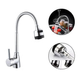 Grifer¡a Lavaplatos Cuello Flexible Cromada Original Pamo