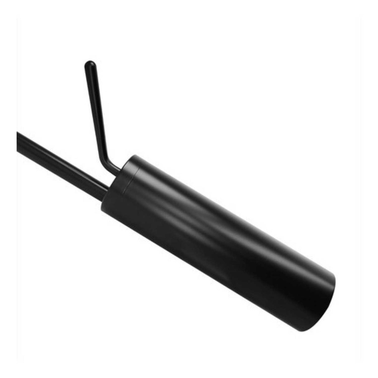 Grifería Monocontrol Akira Negra Mate Cuerpo Alto 46 cm Giratoria 360° para Lavamanos Metálica