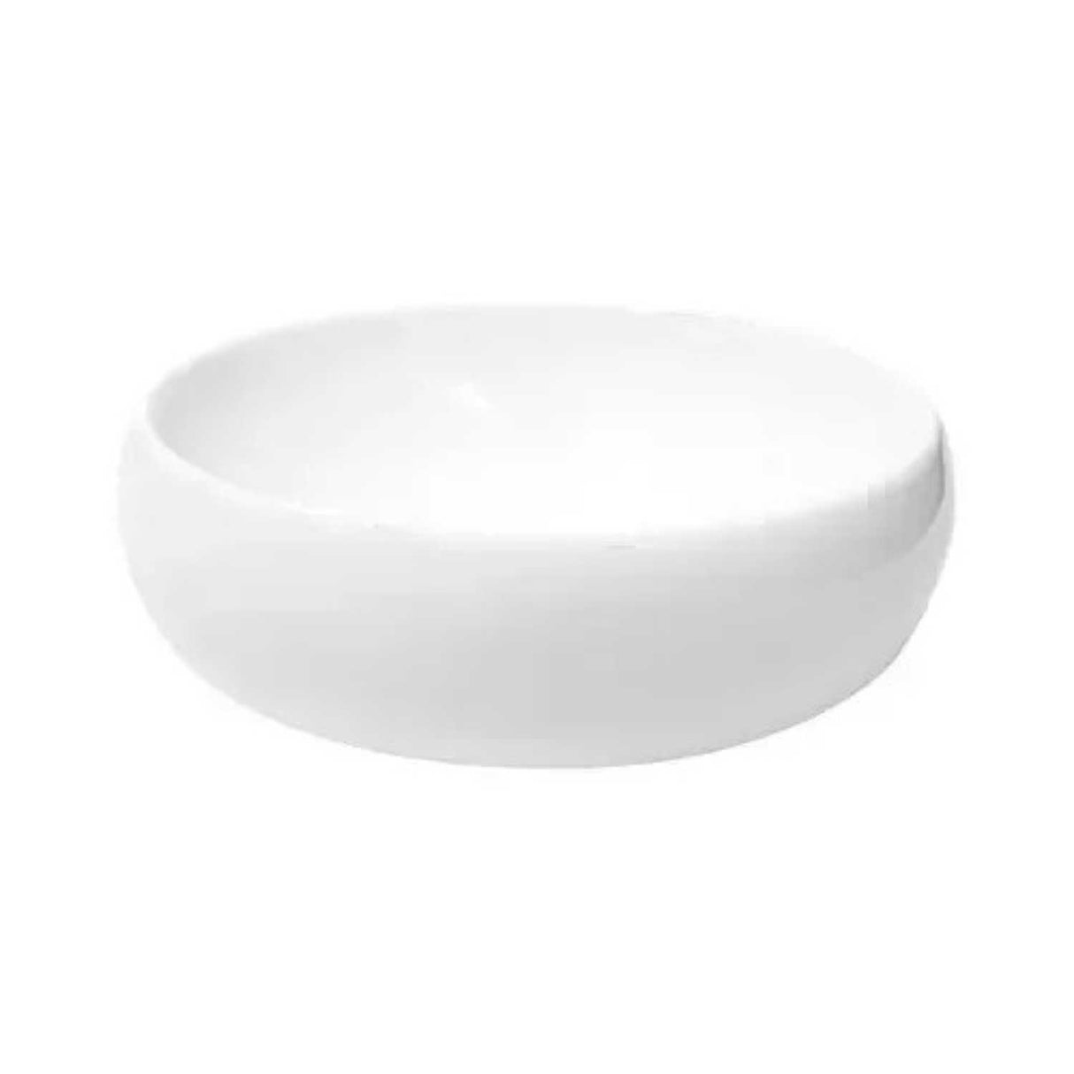 Lavamanos Sobreponer Ovalado Blanco Deluxe 42 cm (largo) x 30 cm (ancho) x 15.5 cm (alto)