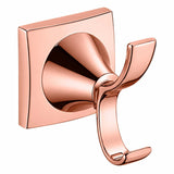 Juego de Accesorios de Baño Lujo Oro Rosa 6 Piezas con Toallero, Portarrollos y Jabonera