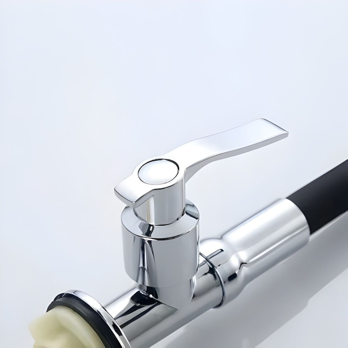 Grifería Flexible Negro Lavaplatos Cuello Silicona 360° Mesa