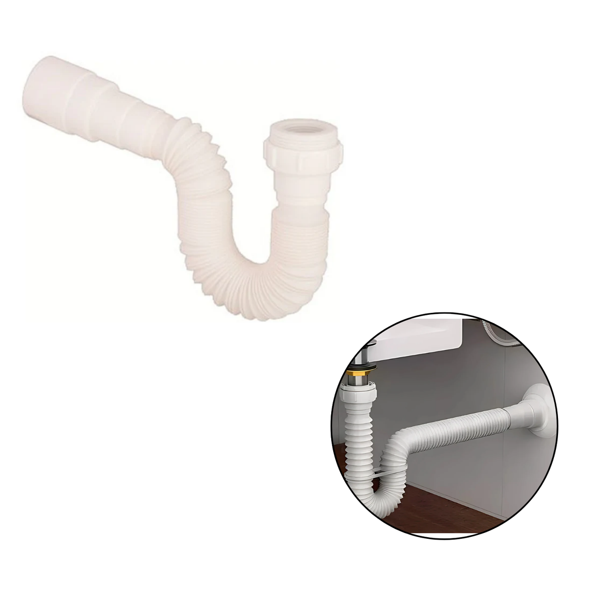 Kit Lavaplatos Lujo Acero 60X45 Grifería Canastilla Sifón