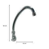 GRIFERIA LLAVE PARA LAVAPLATOS LF