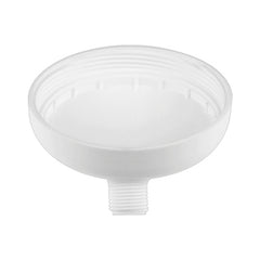 Regadera Slim Dirigible Blanca Para Ducha
