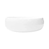 Lavamanos Sobreponer Ovalado Blanco Deluxe 42 cm (largo) x 30 cm (ancho) x 15.5 cm (alto)