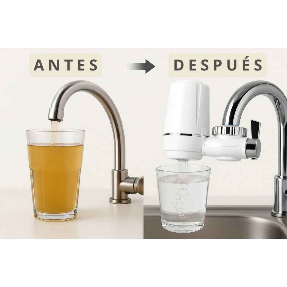 Purificador de Agua MultiFiltro™ – Agua pura y fresca directo de tu grifo