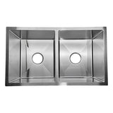 Lavaplatos Doble en Acero 304 Satin 77 x 45 x 21 cm | Alta Resistencia y Diseño Moderno