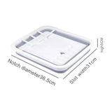 Escurridor Cocina Plegable Compacto Plástico Resistente