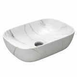Lavamanos Rectangular Carrara 45,5 X 32,5 X 13,5 Cm, vista del producto
