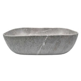 Lavamanos Sobreponer Rectangular Gris 45.5 x 32.5 x 13.5 cm | Diseño Moderno para Baño