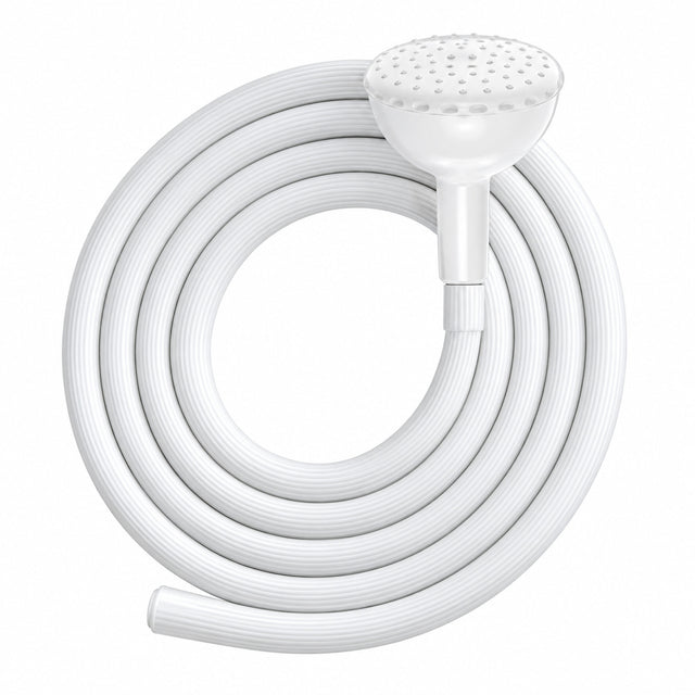 Miniducha Blanca Con Manguera En ABS — producto