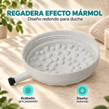 Características de Regadera Redonda Efecto Mármol con Bajante
