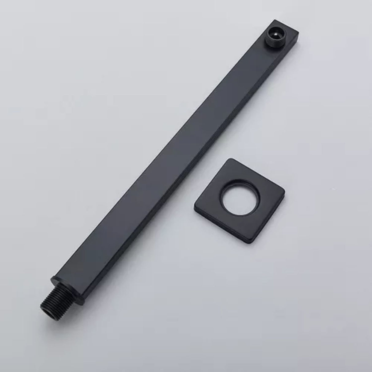 Tubo Regadera Cuadrado 40 cm Metálico