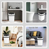 Papelera Inteligente con Sensor Automático 15L