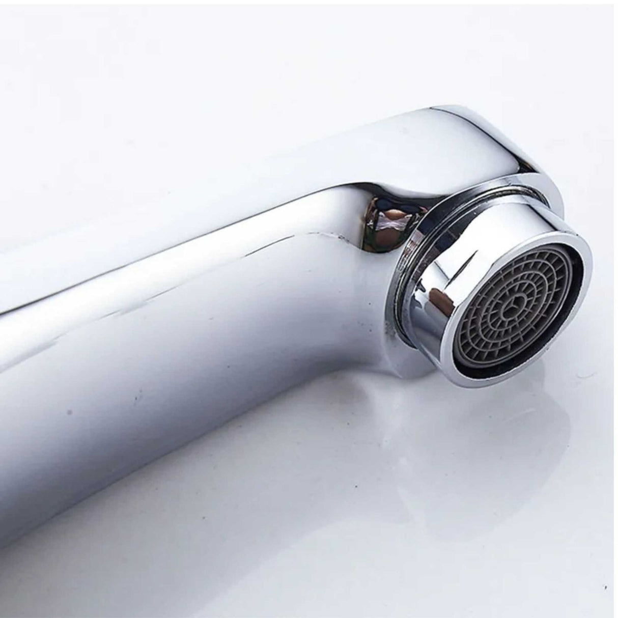 Llave Lavamanos Push Cromada con Cierre Automático | Grifería Temporizada para Baño