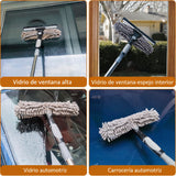 Limpiador de Ventanas Extensible 4 Metros – Limpia Vidrios Telescópico para Alturas con Mango Ajustable